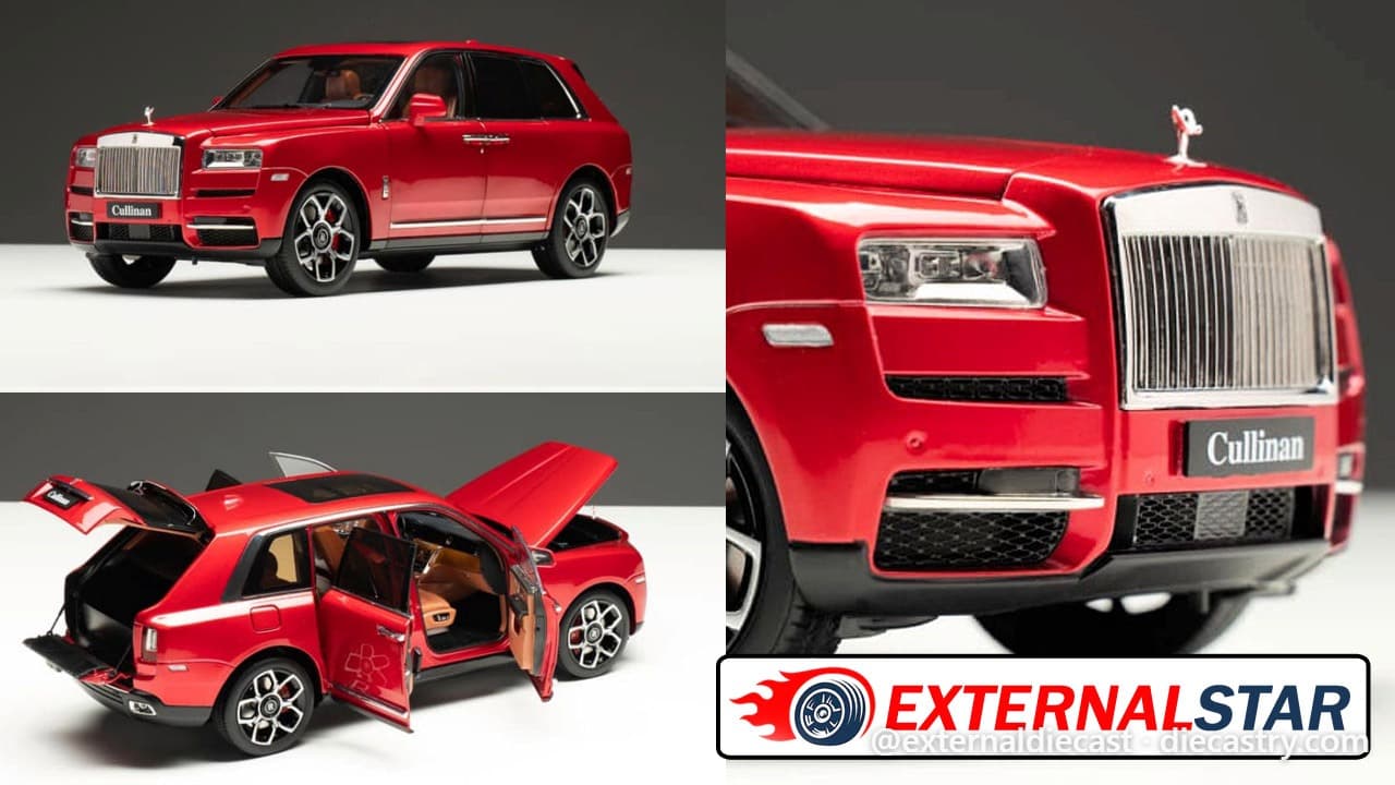 Rolls-Royce Cullinan 2019 1:18 scale diecast by KengFai