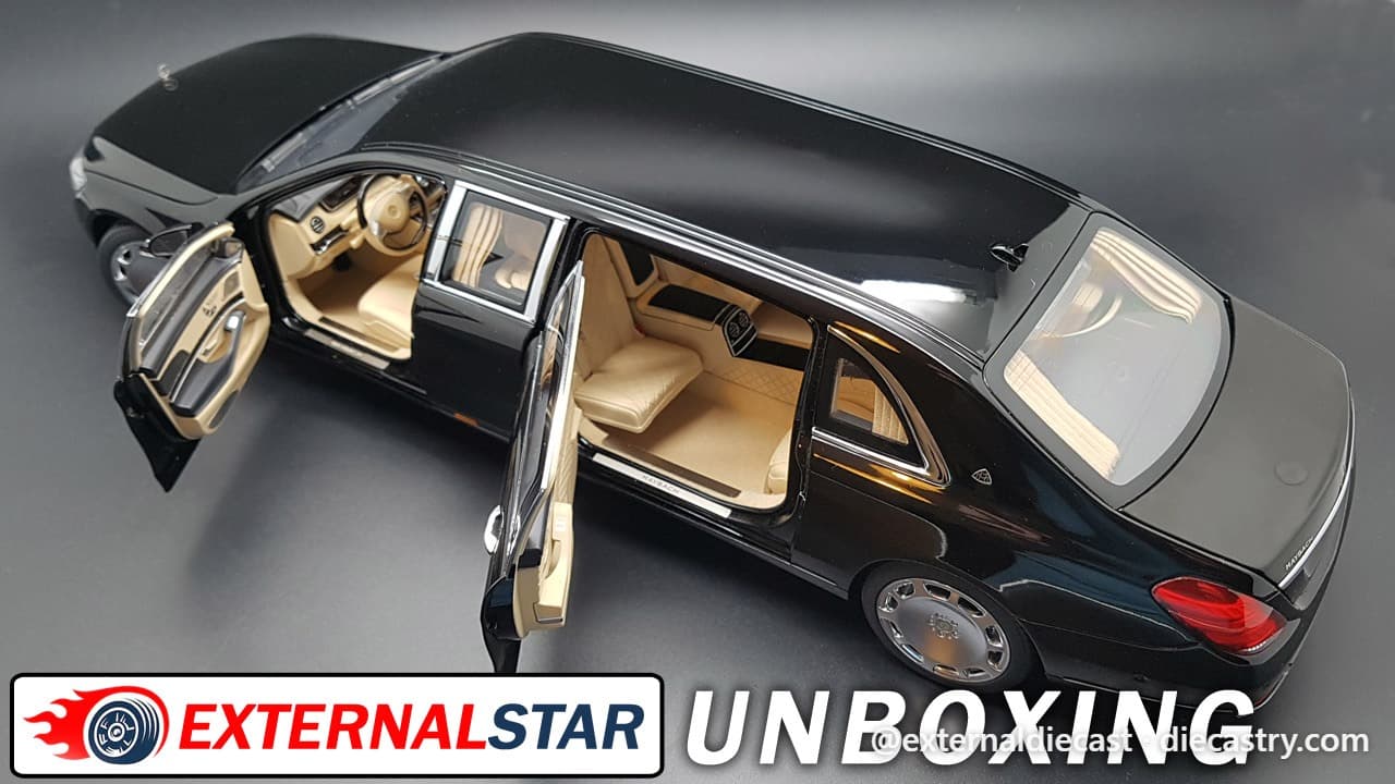Mercedes-Benz Maybach 600 Pullman 2018 1:18 scale diecast by AUTOart
